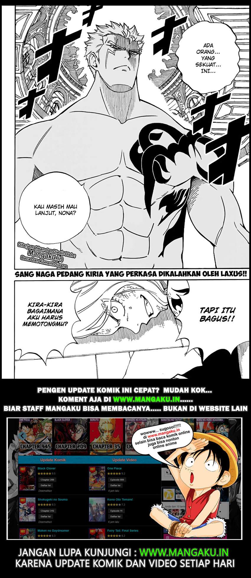 Fairy Tail: 100 Years Quest Chapter 38 Bahasa Indonesia