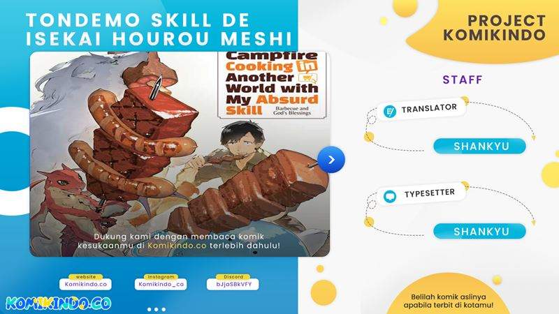 Tondemo Skill de Isekai Hourou Meshi Chapter 45 Bahasa Indonesia