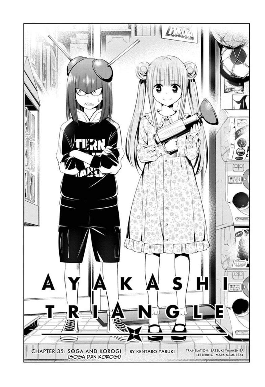 Ayakashi Triangle Chapter 35 Bahasa Indonesia