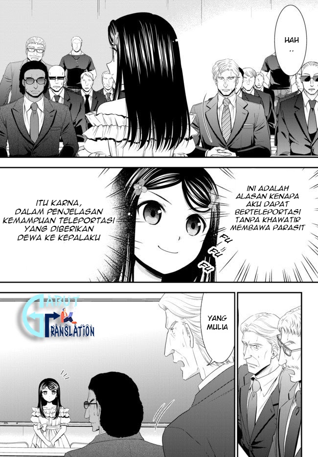 Rougo ni sonaete i sekai de 8 man-mai no kinka o tamemasu Chapter 50 Bahasa Indonesia