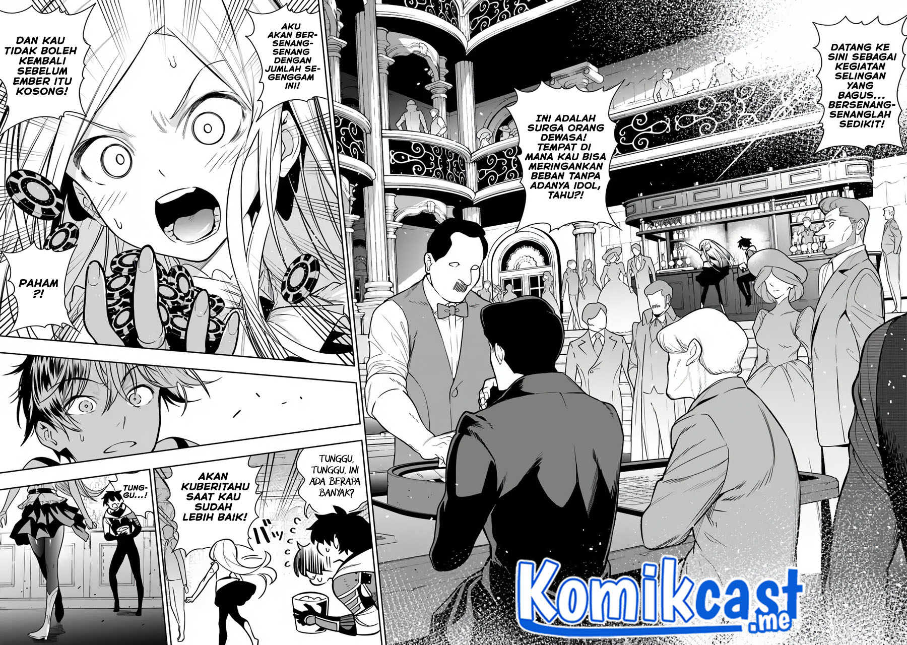 The Adventurers That Don’t Believe In Humanity Will Save The World Chapter 35.2 Bahasa Indonesia