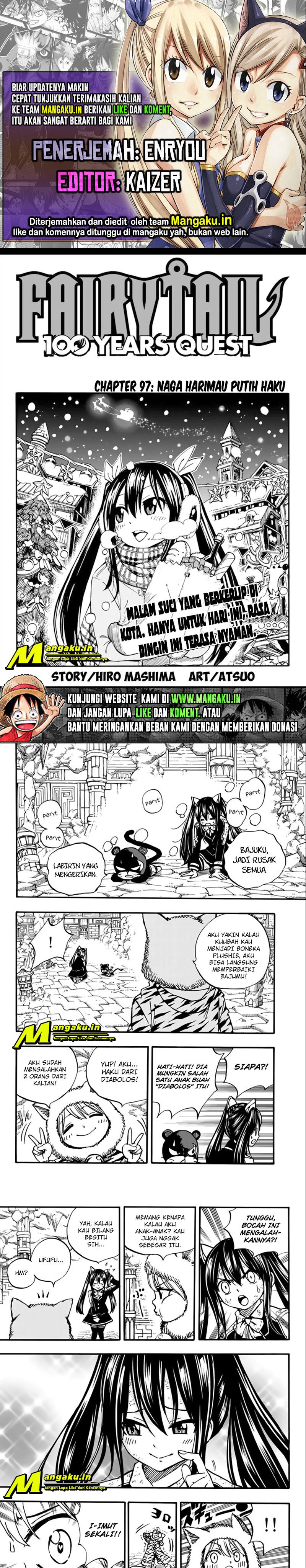 Fairy Tail: 100 Years Quest Chapter 97 Bahasa Indonesia