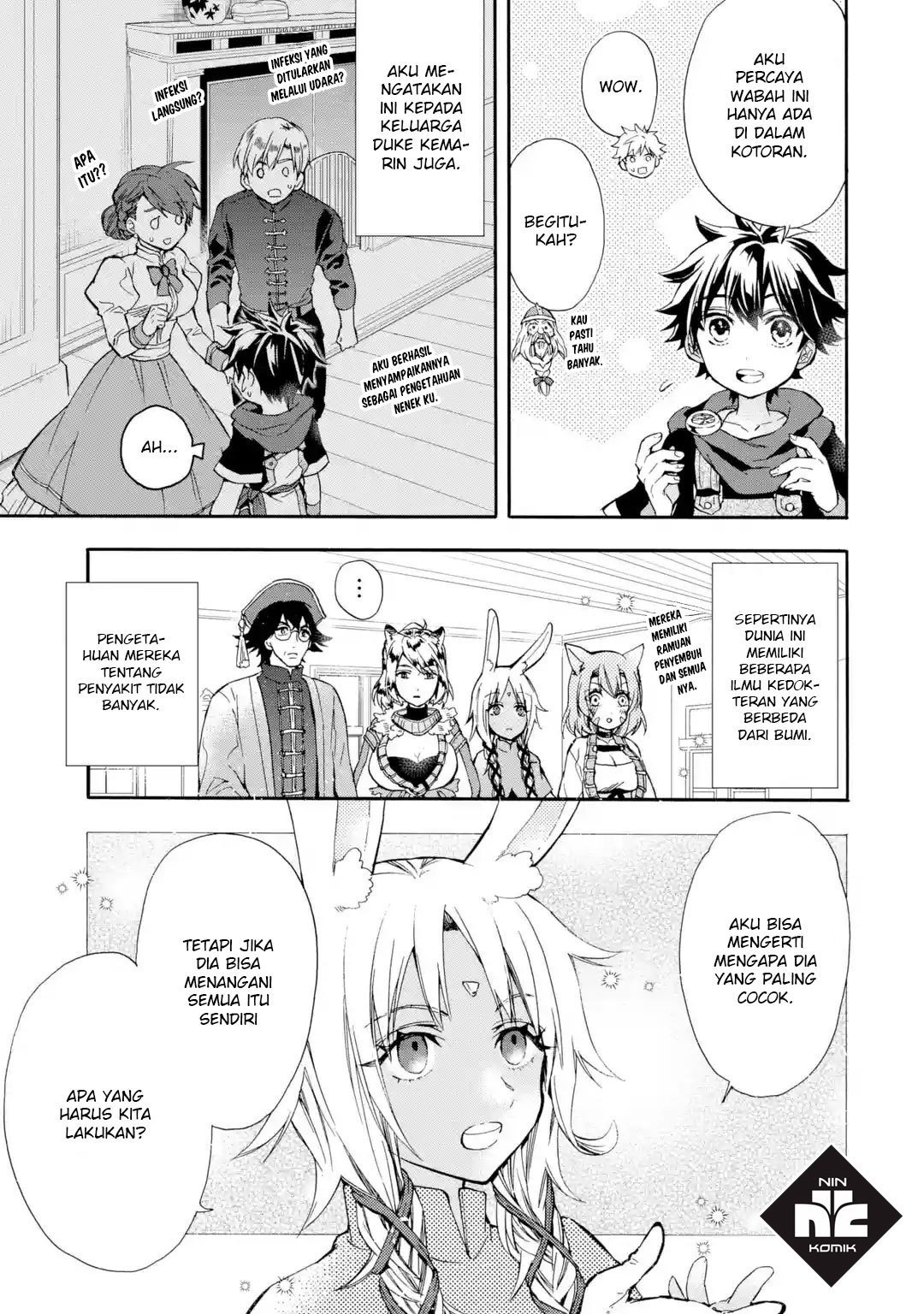 Kami-tachi ni Hirowareta Otoko Chapter 10 Bahasa Indonesia