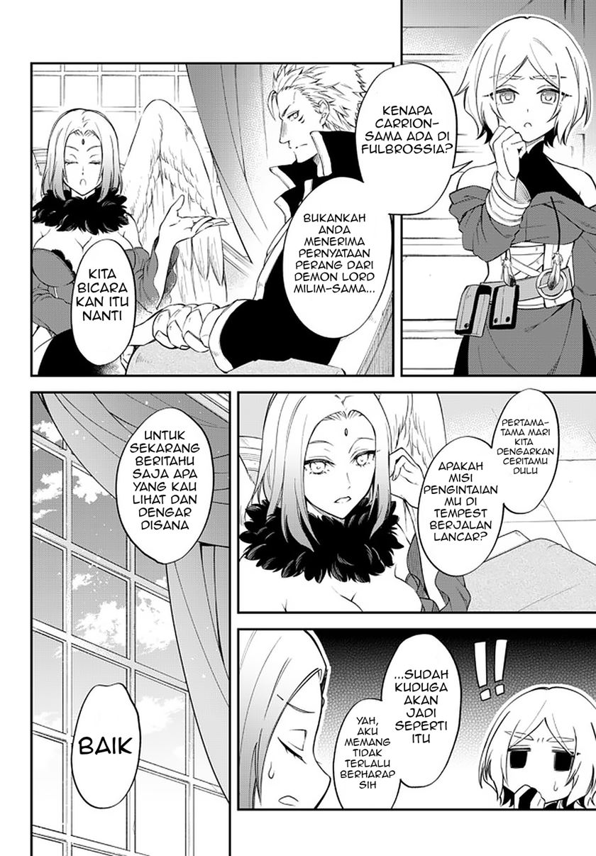 Tensei shitara Slime datta Ken Ibun: Makoku Gurashi no Trinity Chapter 36 Bahasa Indonesia