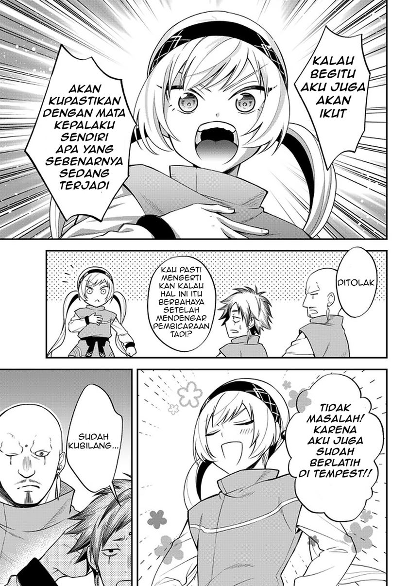 Tensei shitara Slime datta Ken Ibun: Makoku Gurashi no Trinity Chapter 34 Bahasa Indonesia