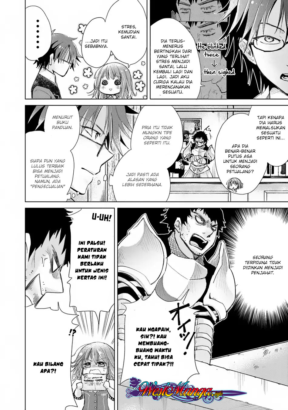 Hazure Skill “Kage ga Usui” o Motsu Guild Shokuin ga, Jitsu wa Densetsu no Ansatsusha Chapter 02.2 Bahasa Indonesia