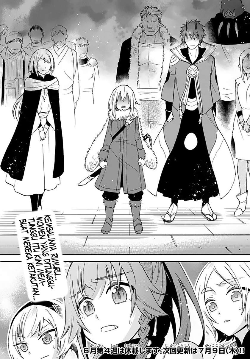 Tensei shitara Slime datta Ken Ibun: Makoku Gurashi no Trinity Chapter 18 Bahasa Indonesia