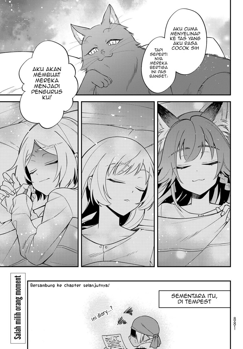 Tensei shitara Slime datta Ken Ibun: Makoku Gurashi no Trinity Chapter 45 Bahasa Indonesia