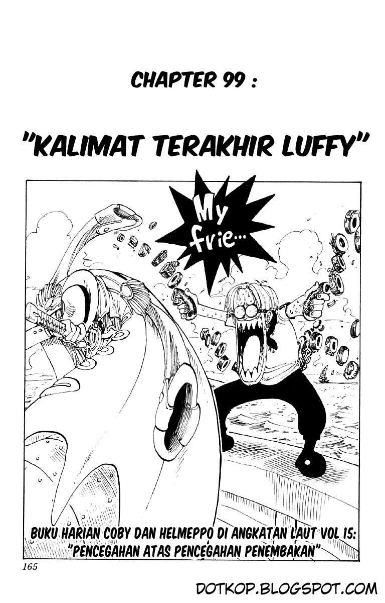 One Piece Chapter 099 Bahasa Indonesia