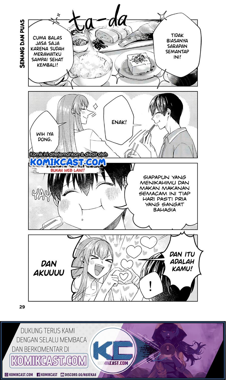 Boku no Kanojo wa Saikou desu! Chapter 31 Bahasa Indonesia