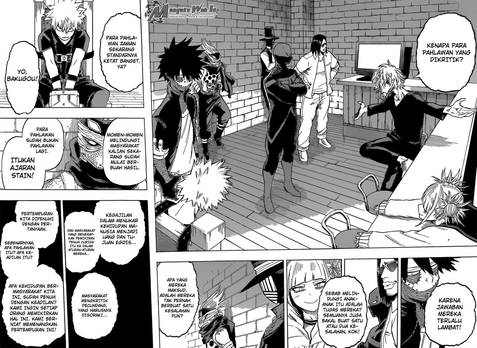 Boku no Hero Academia Chapter 85 Bahasa Indonesia