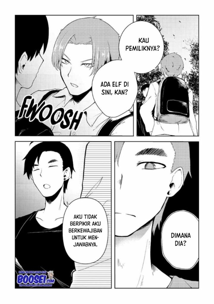 Mujintou De Elf to Kyoudou Seikatsu Chapter 09 Bahasa Indonesia