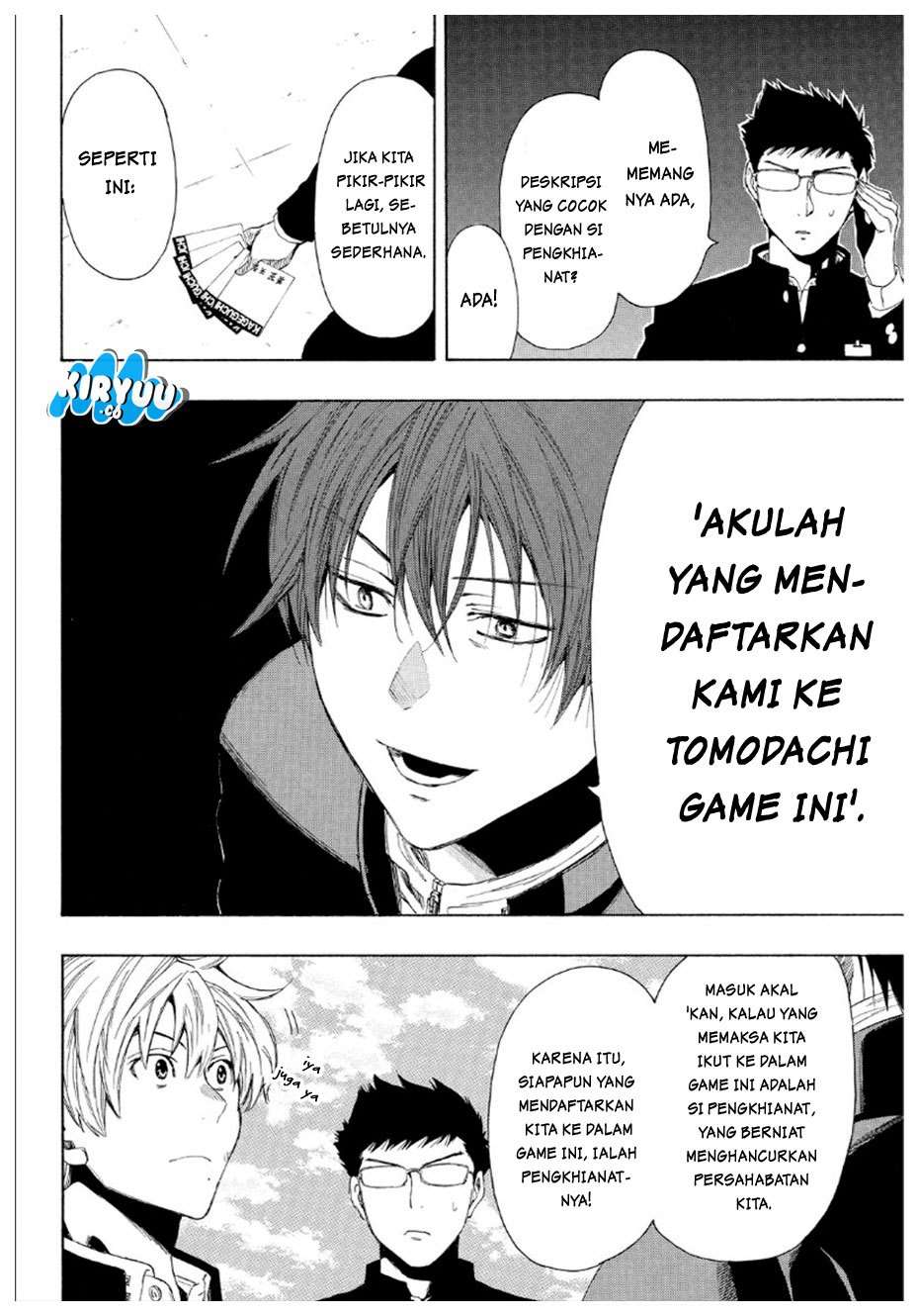 Tomodachi Game Chapter 09 Bahasa Indonesia