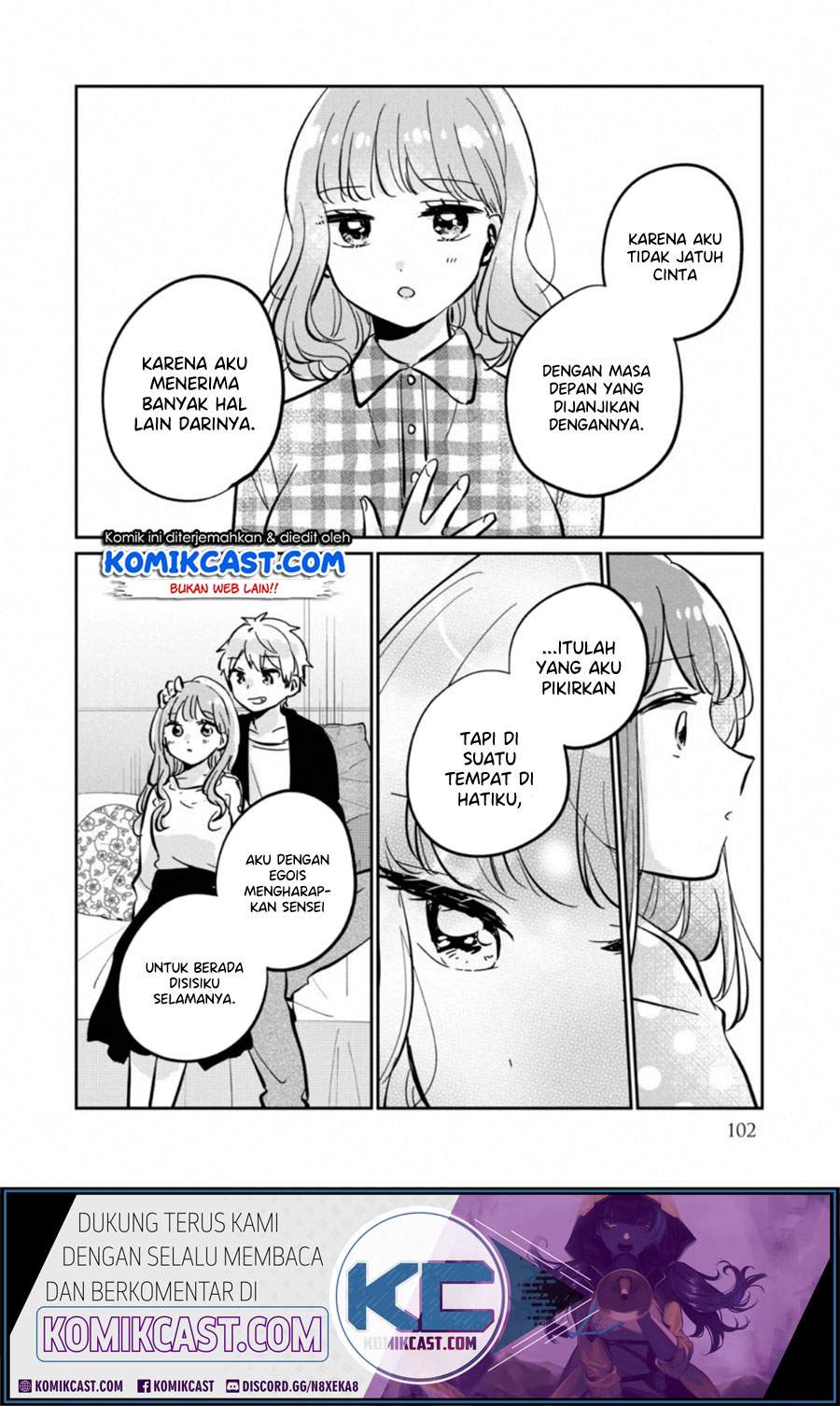 It’s Not Meguro-san’s First Time Chapter 30.5 Bahasa Indonesia