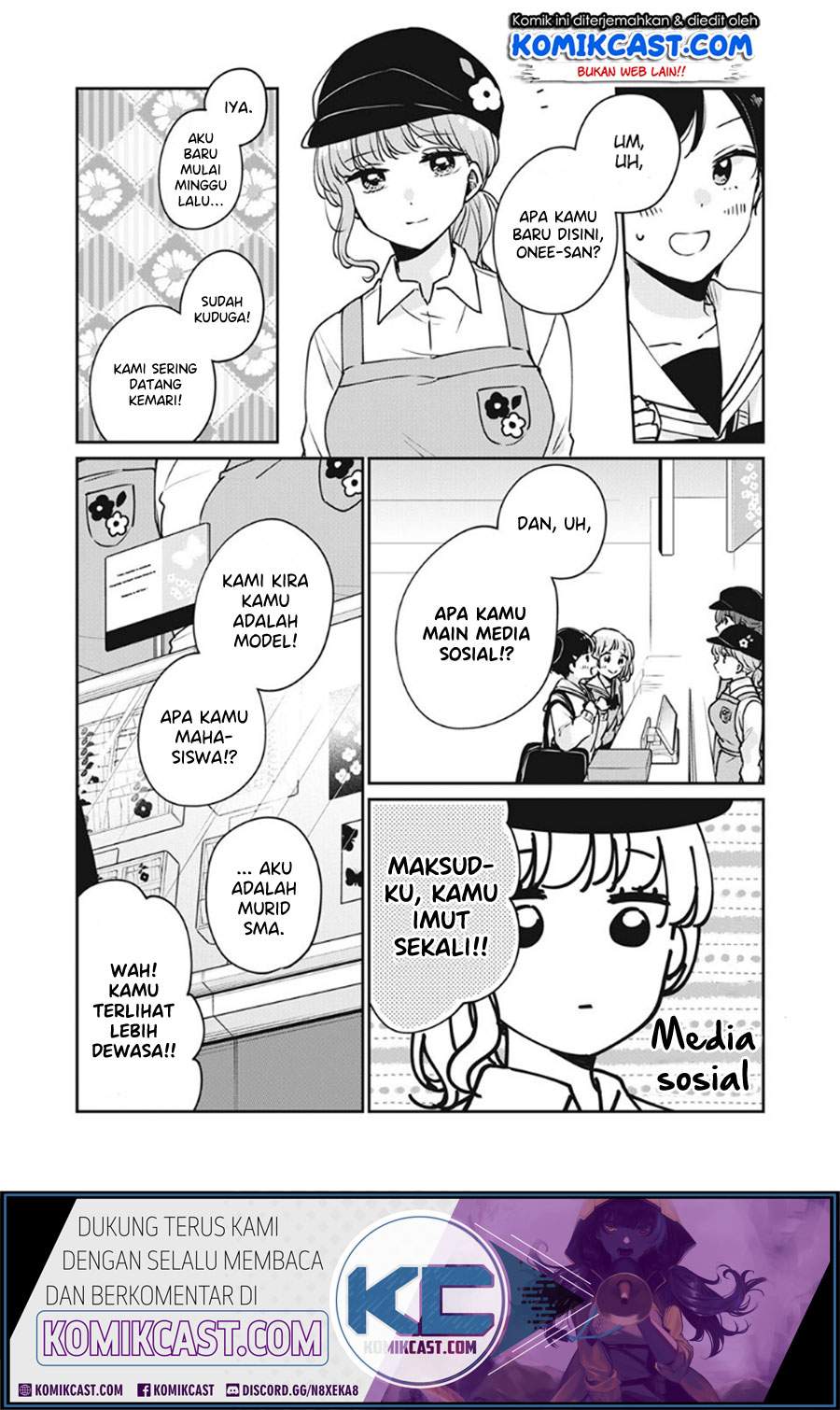 It’s Not Meguro-san’s First Time Chapter 34 Bahasa Indonesia