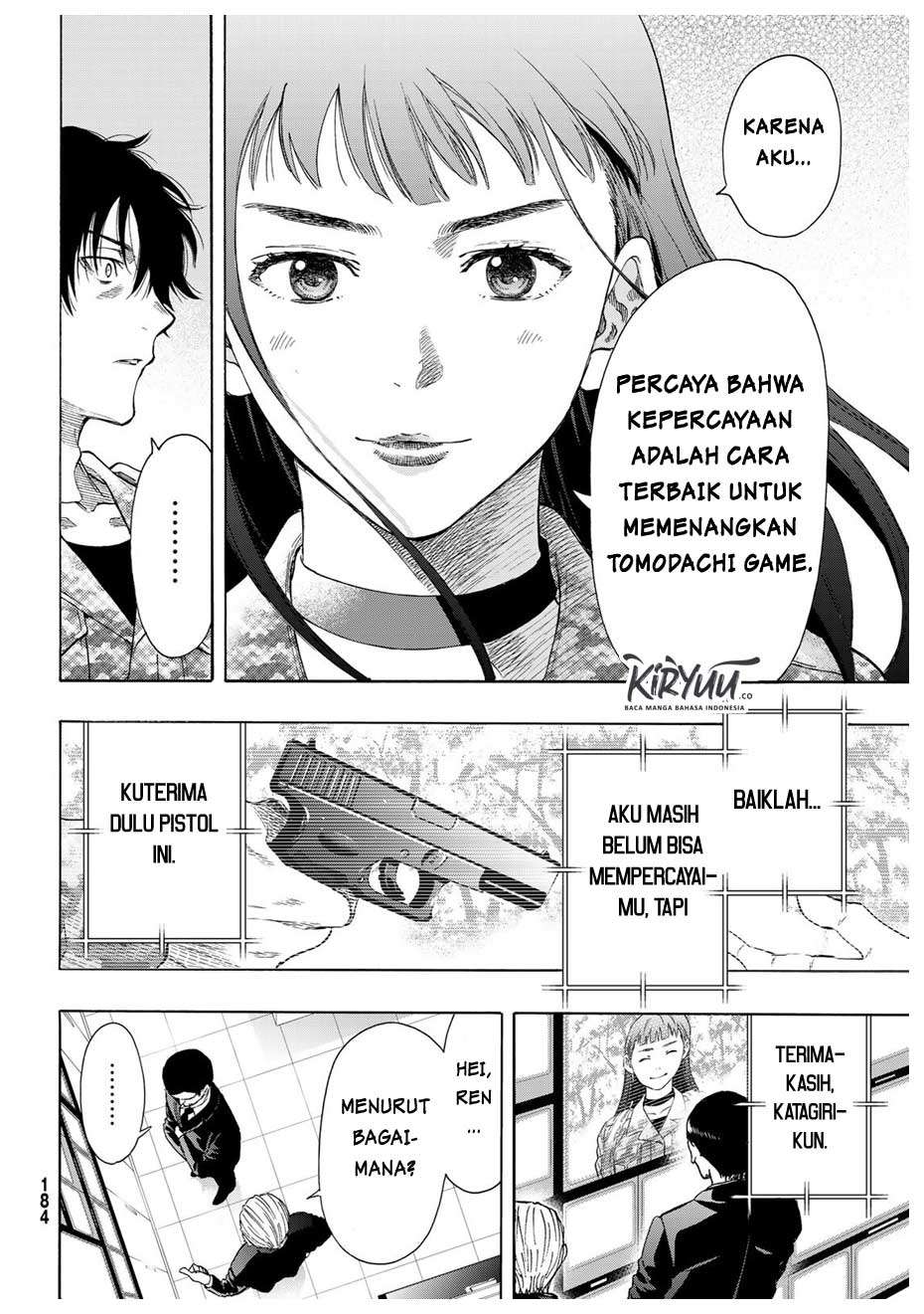 Tomodachi Game Chapter 68 Bahasa Indonesia