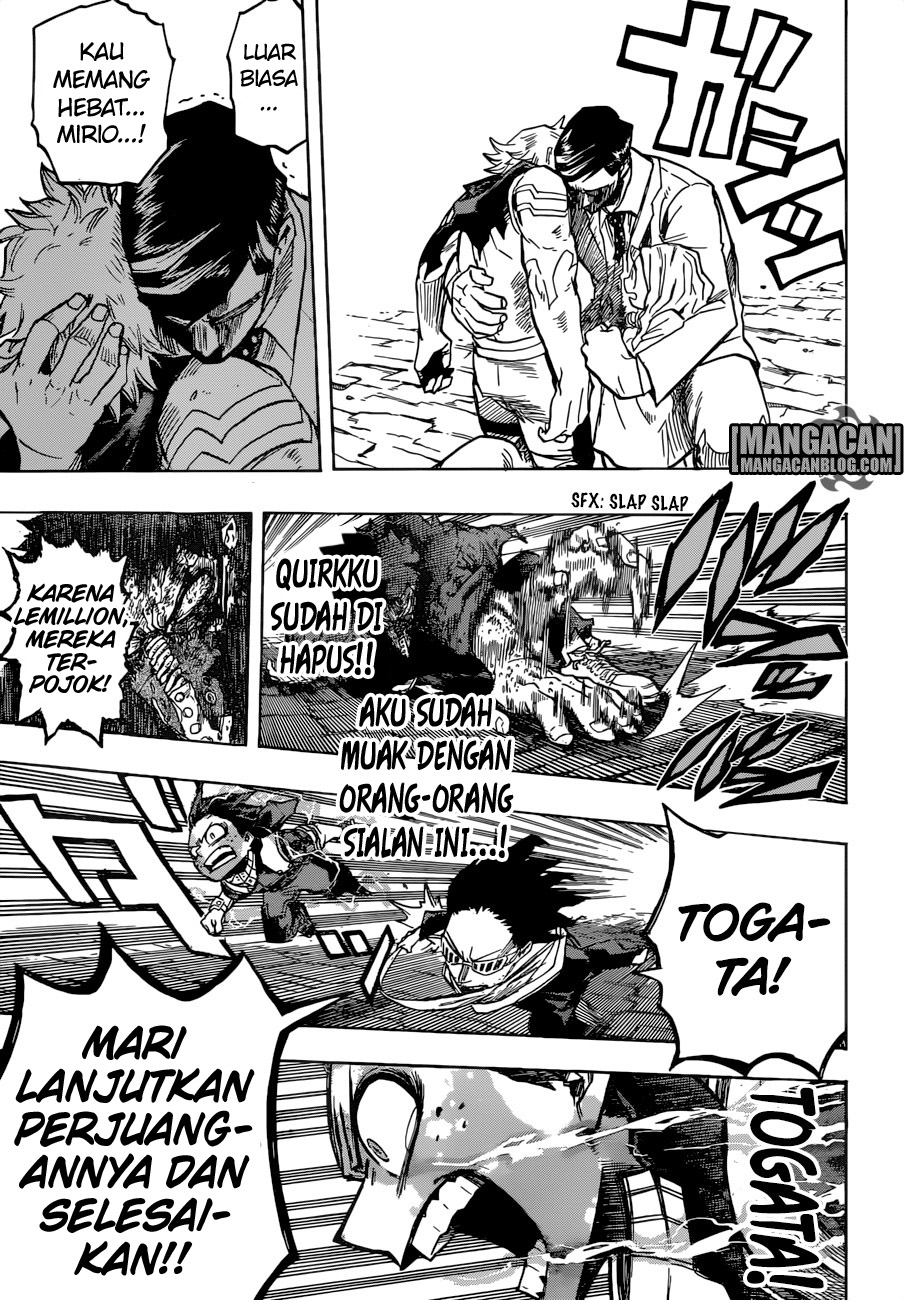 Boku no Hero Academia Chapter 153