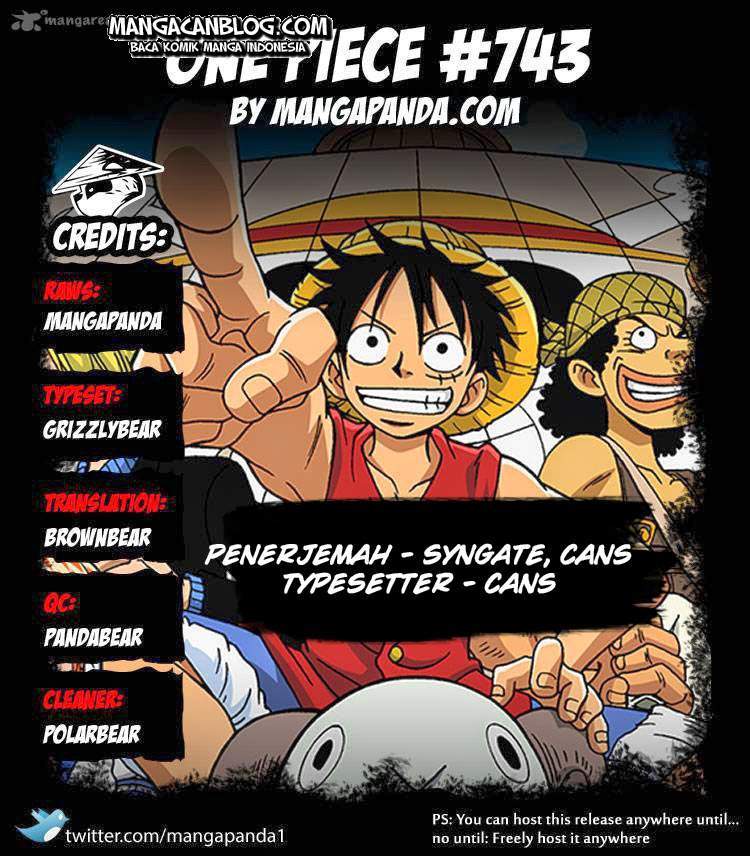 One Piece Chapter 743 Bahasa Indonesia