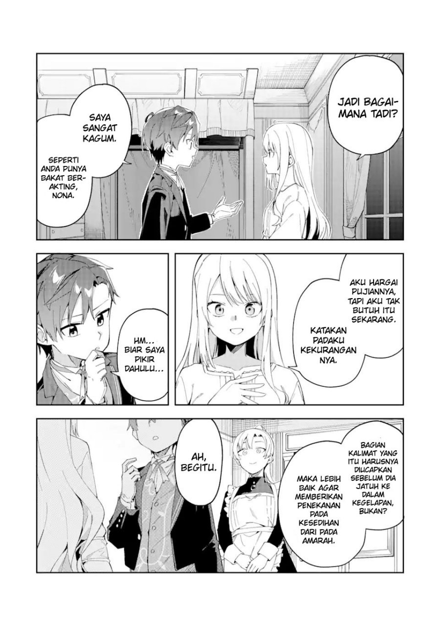 Akuyaku Reijou no Shitsuji-sama: Hametsu Flag wa Ore ga Tsubusasete Itadakimasu Chapter 23.2 Bahasa Indonesia