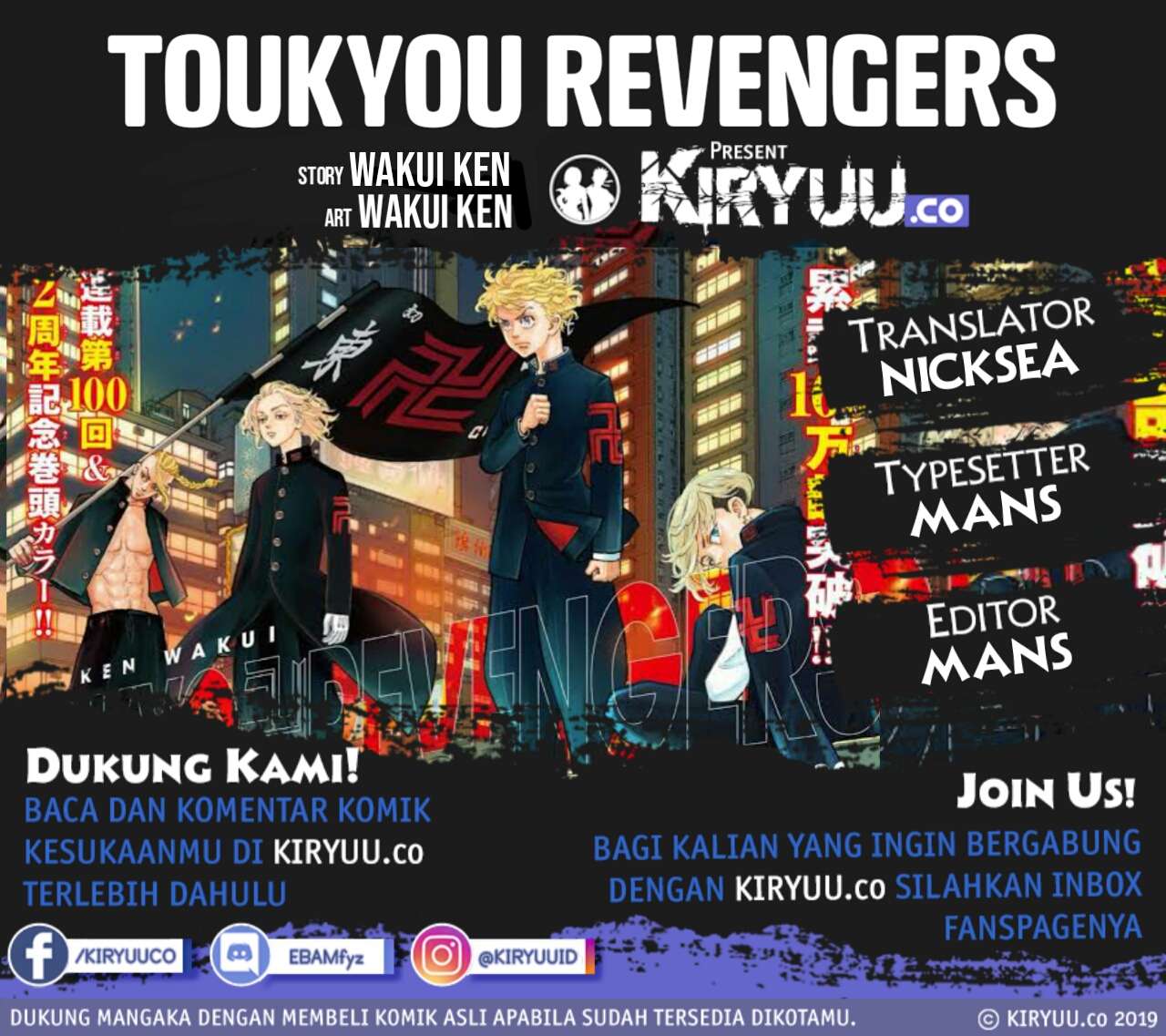 Tokyo Revengers Chapter 137 Bahasa Indonesia