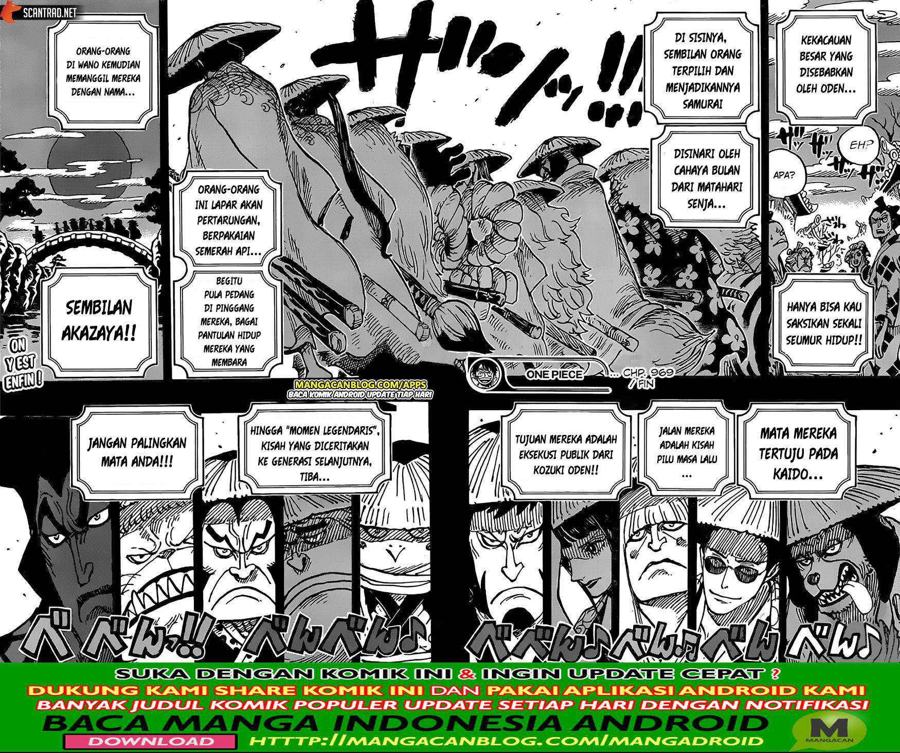 One Piece Chapter 969 Bahasa Indonesia