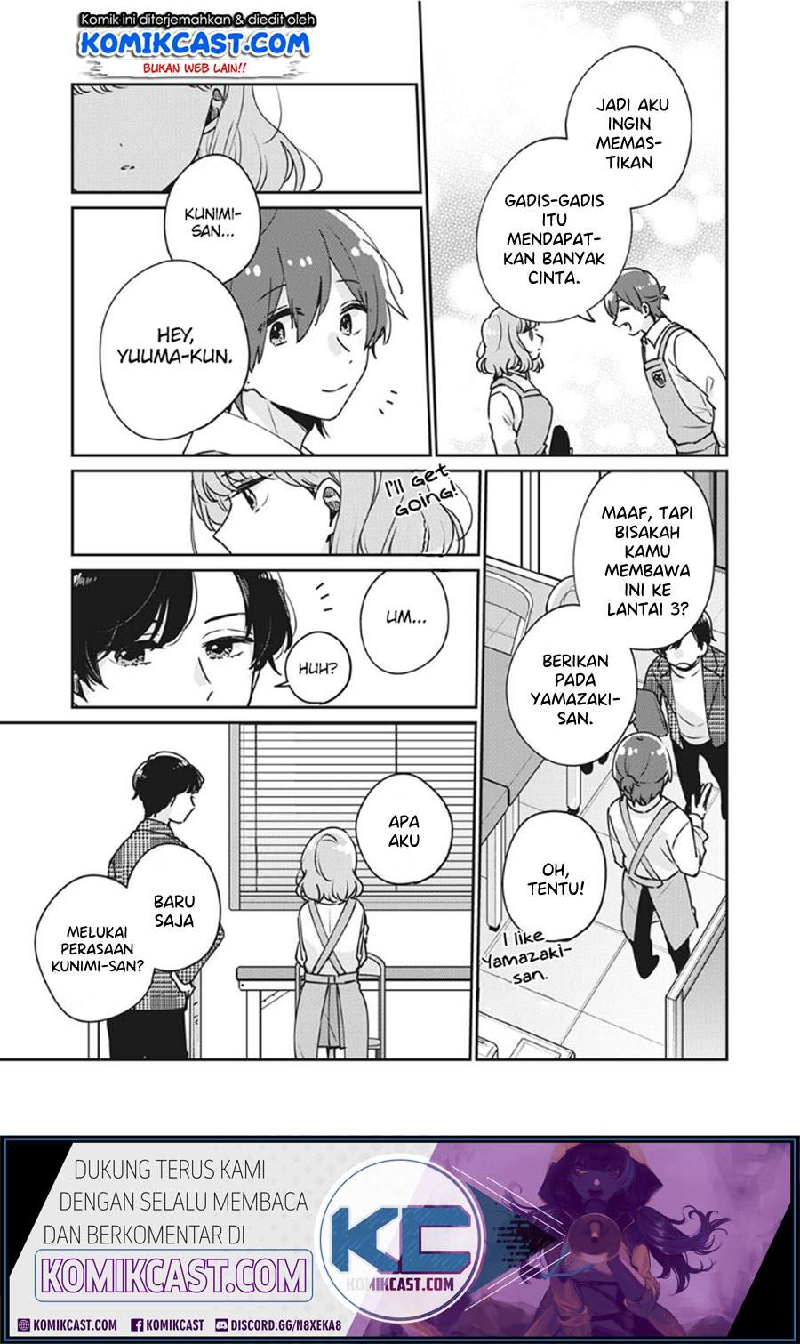 It’s Not Meguro-san’s First Time Chapter 34 Bahasa Indonesia