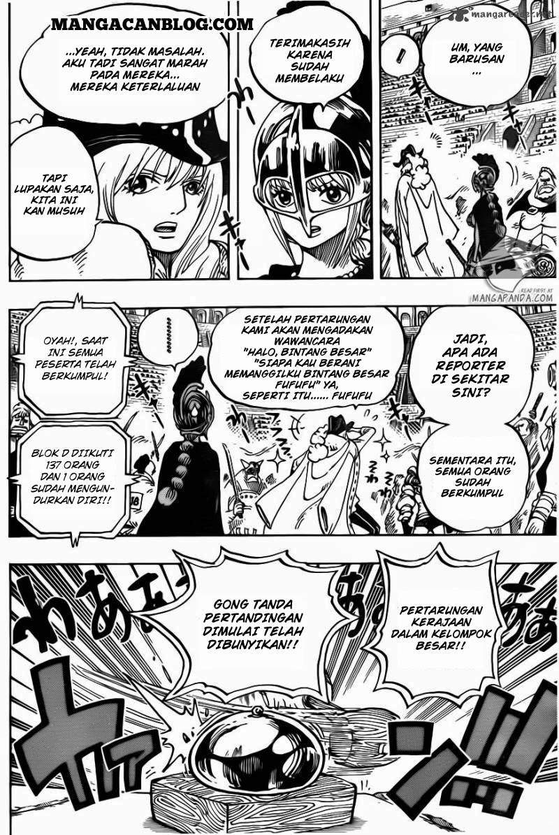 One Piece Chapter 722 Bahasa Indonesia