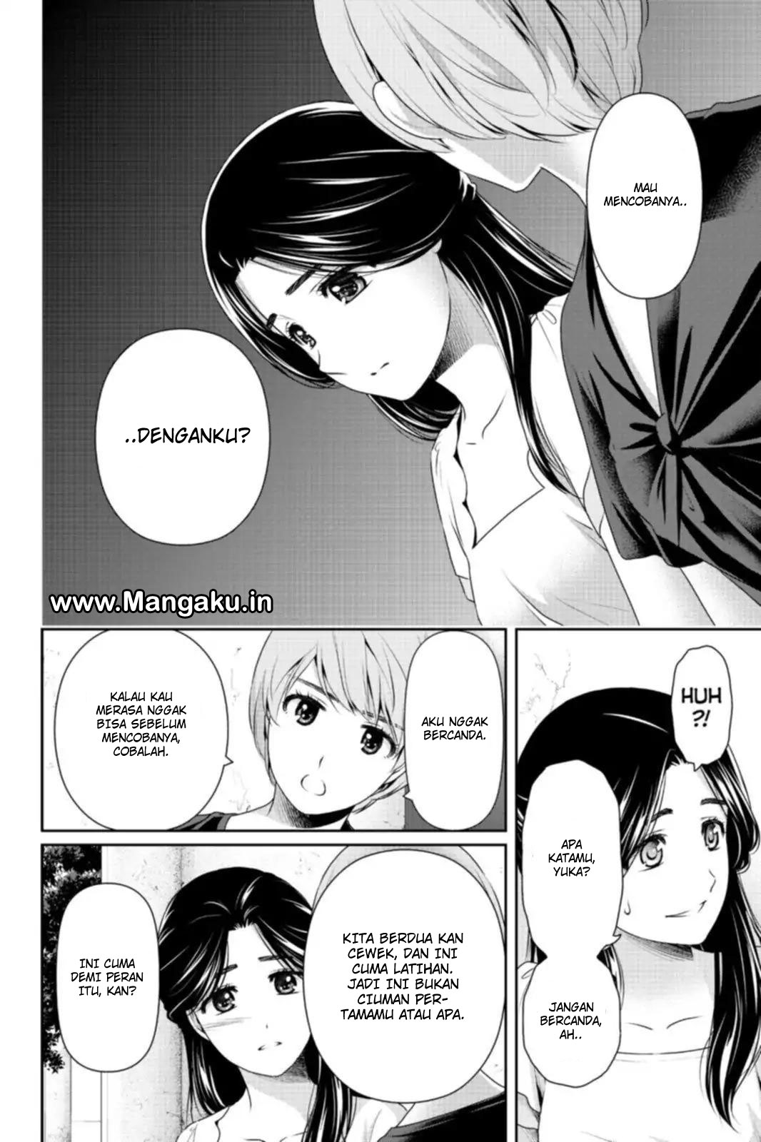 Domestic na Kanojo Chapter 164 Bahasa Indonesia