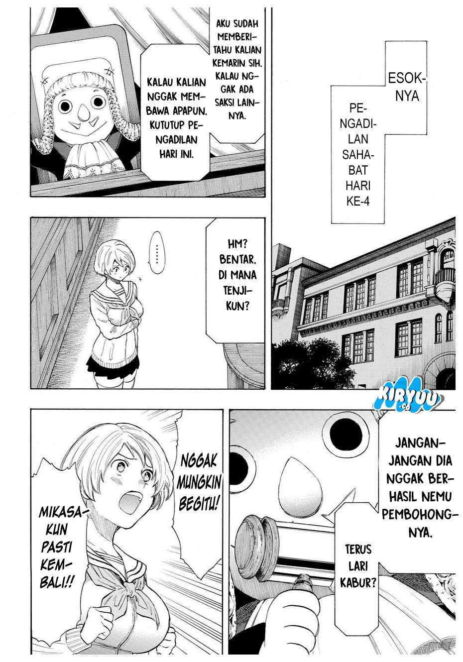 Tomodachi Game Chapter 29 Bahasa Indonesia