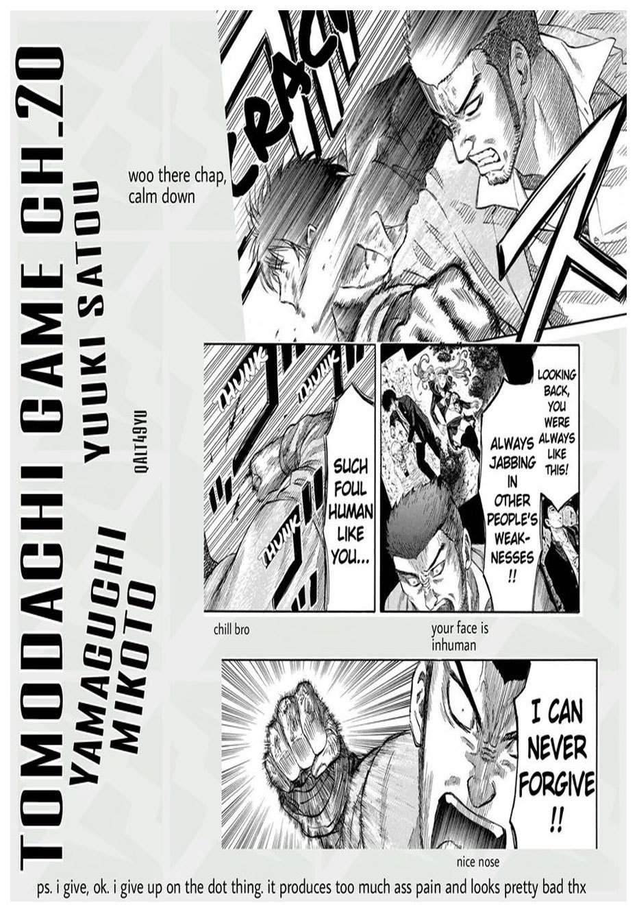 Tomodachi Game Chapter 20 Bahasa Indonesia