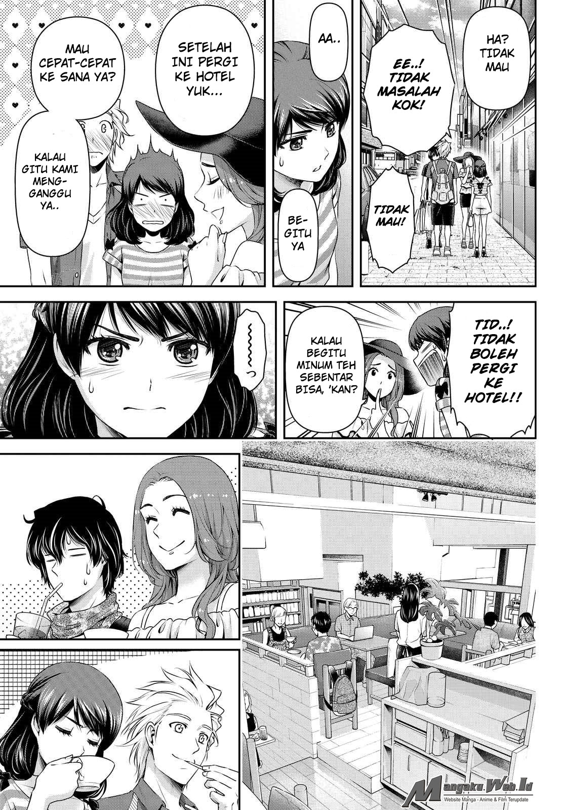 Domestic na Kanojo Chapter 100 Bahasa Indonesia