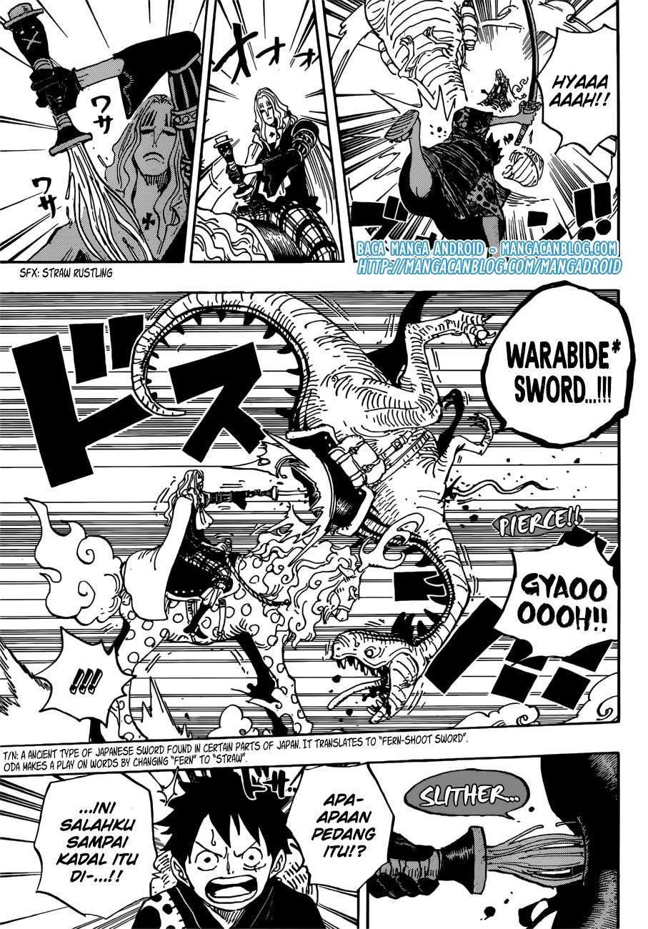One Piece Chapter 913 Bahasa Indonesia