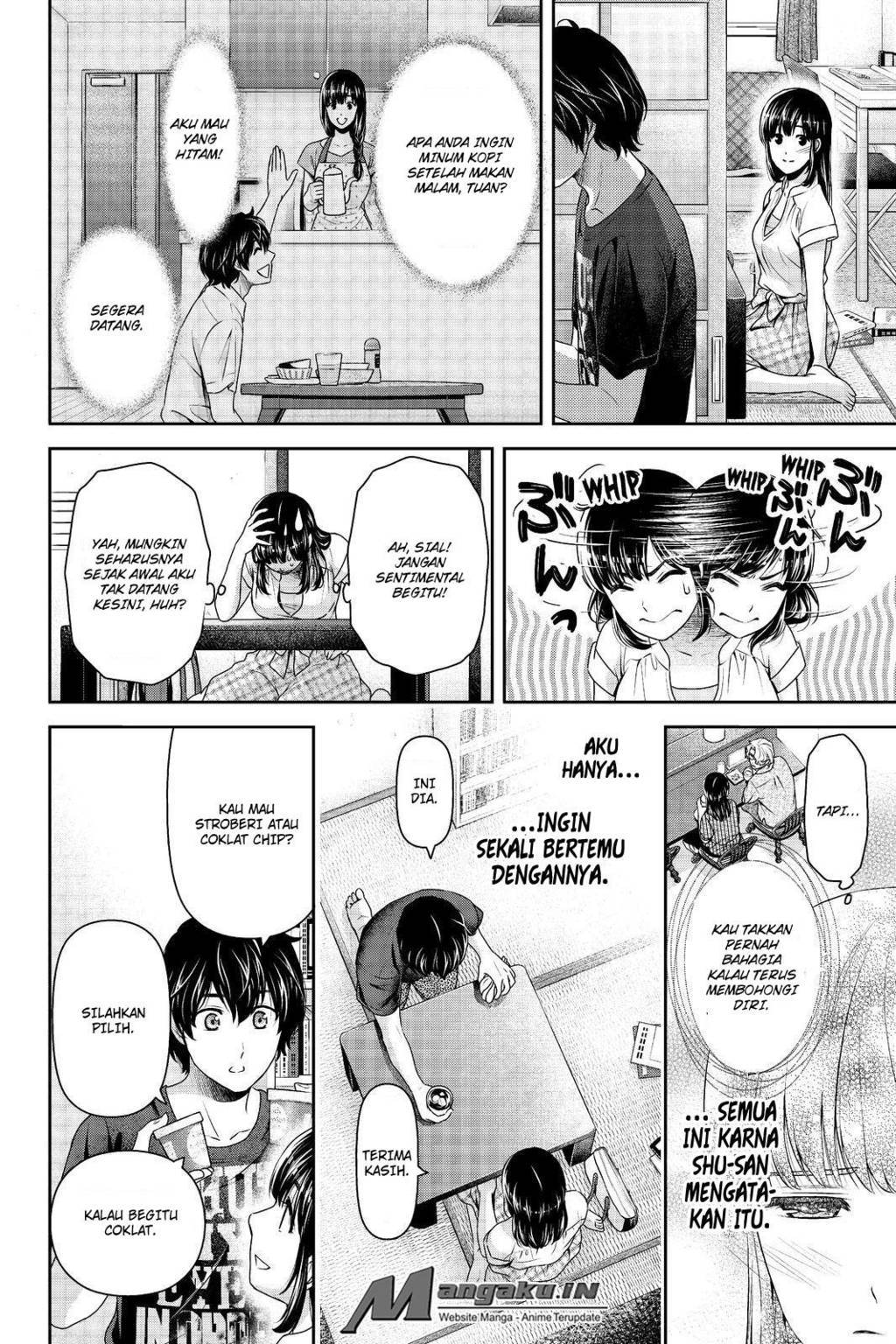 Domestic na Kanojo Chapter 173 Bahasa Indonesia