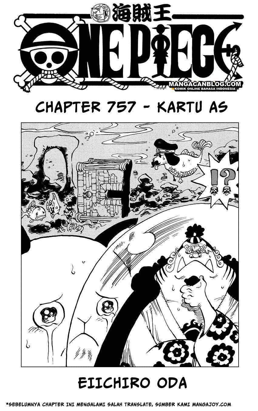One Piece Chapter 757 Bahasa Indonesia