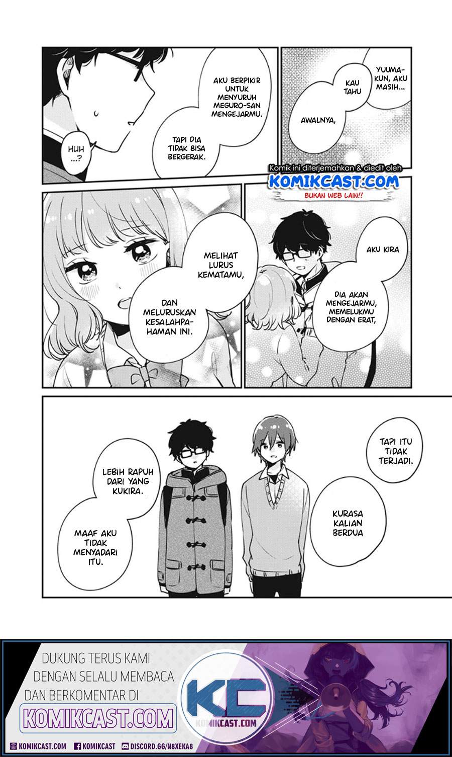 It’s Not Meguro-san’s First Time Chapter 37 Bahasa Indonesia