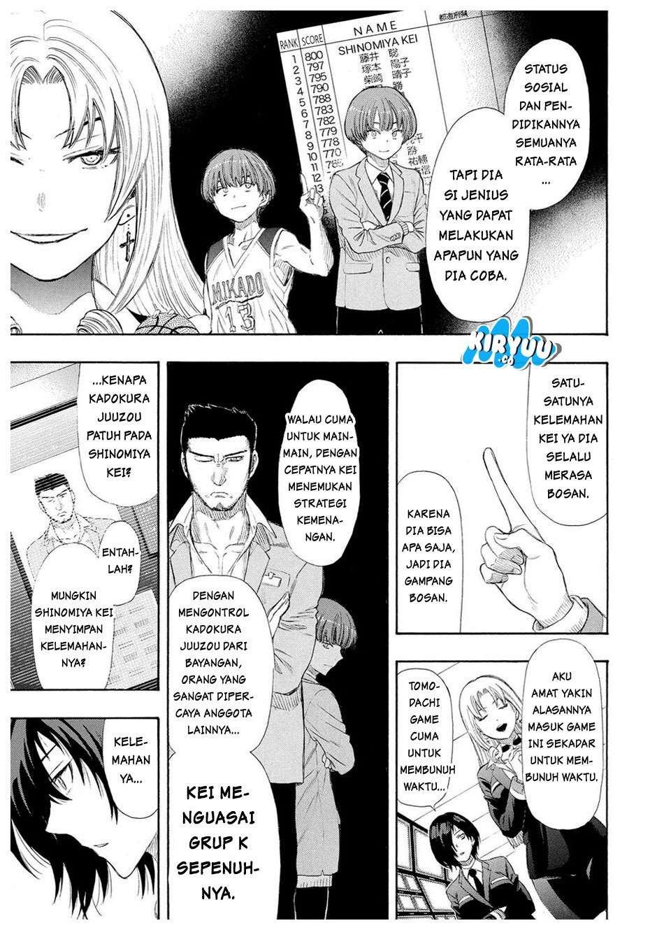 Tomodachi Game Chapter 19 Bahasa Indonesia