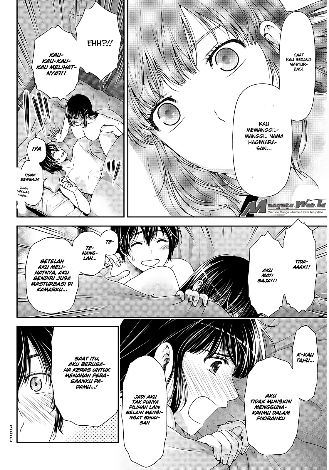 Domestic na Kanojo Chapter 55 Bahasa Indonesia