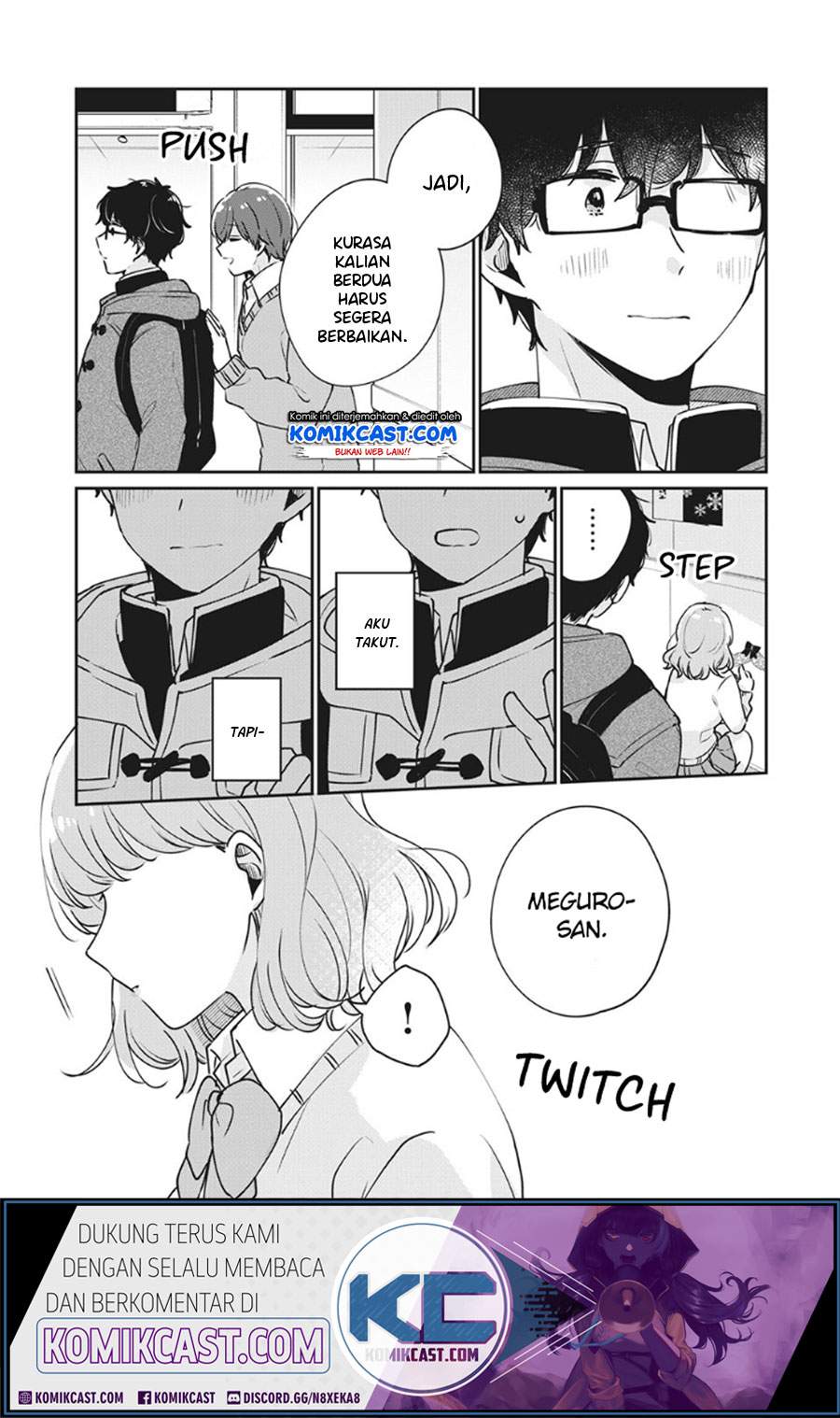 It’s Not Meguro-san’s First Time Chapter 37 Bahasa Indonesia