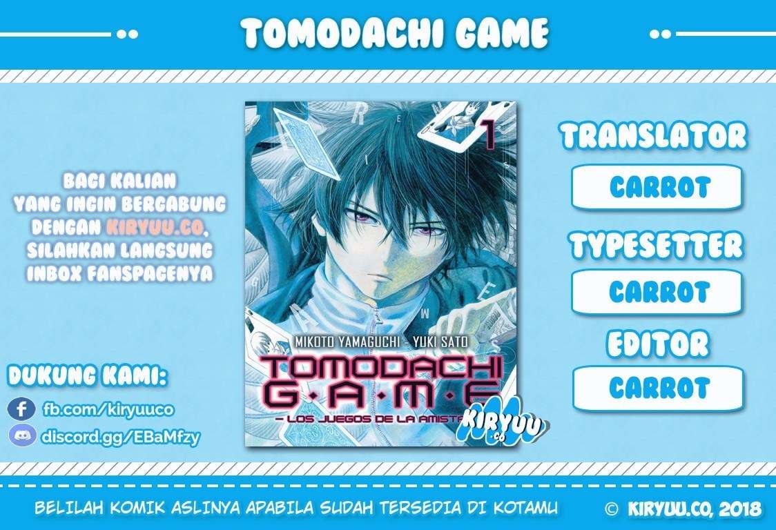 Tomodachi Game Chapter 26 Bahasa Indonesia