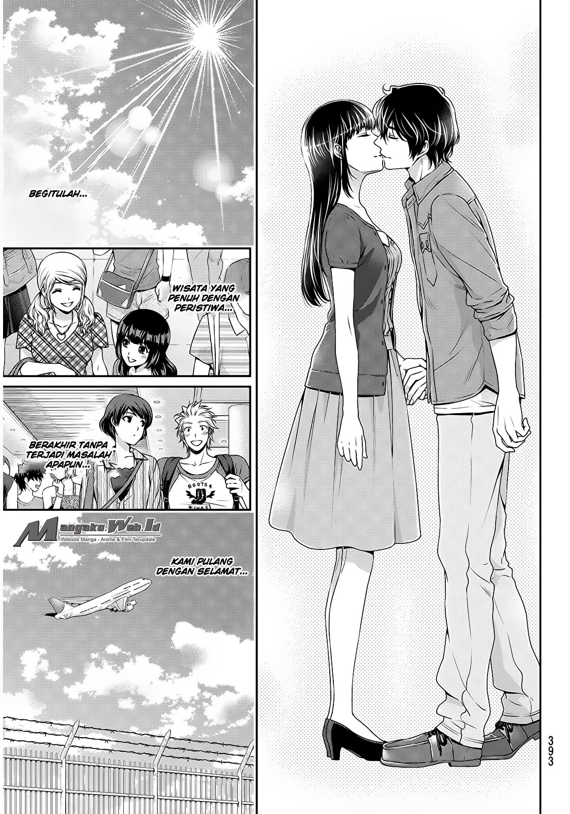 Domestic na Kanojo Chapter 55 Bahasa Indonesia