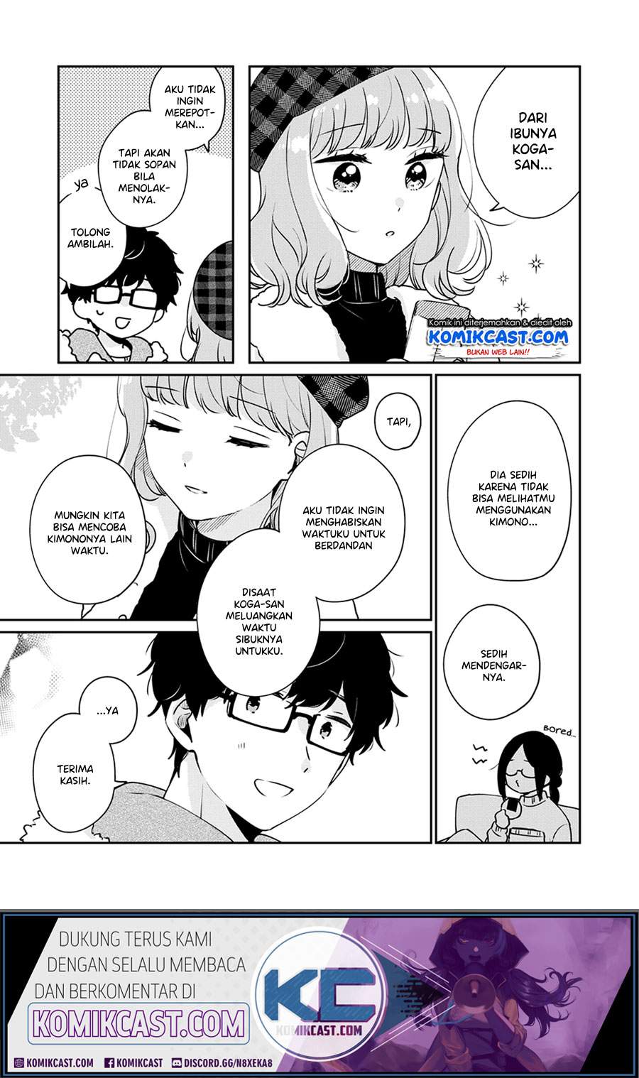 It’s Not Meguro-san’s First Time Chapter 39 Bahasa Indonesia