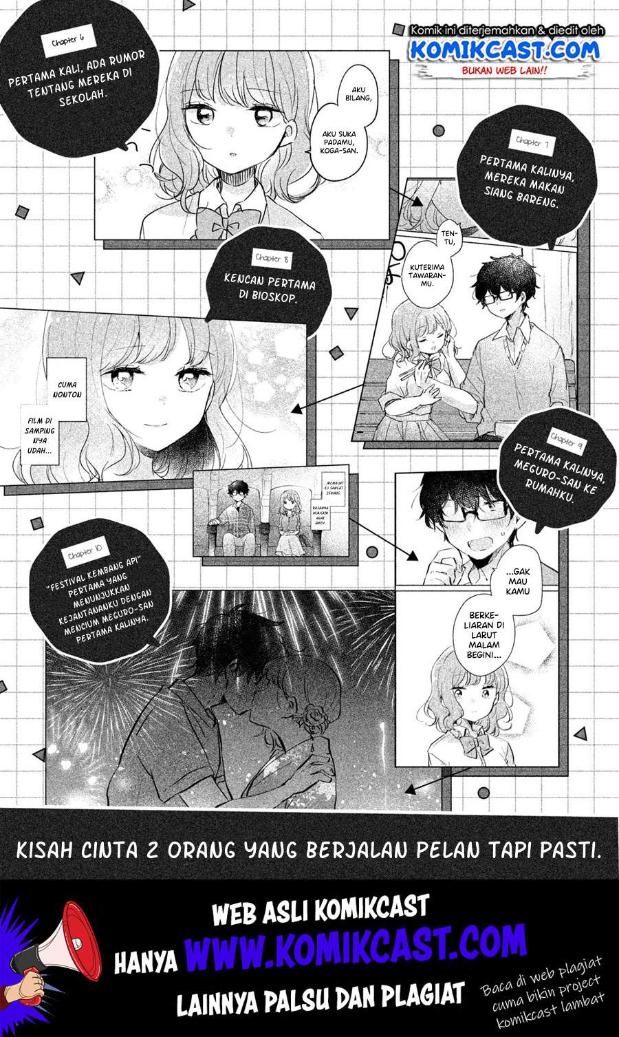 It’s Not Meguro-san’s First Time Chapter 11 Bahasa Indonesia