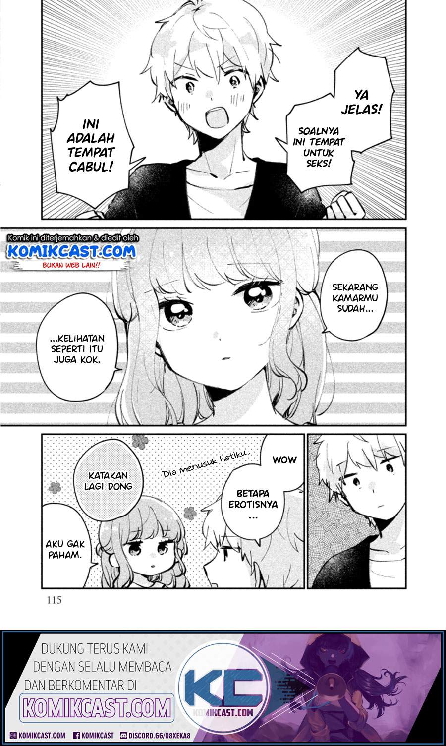 It’s Not Meguro-san’s First Time Chapter 24.5 Bahasa Indonesia