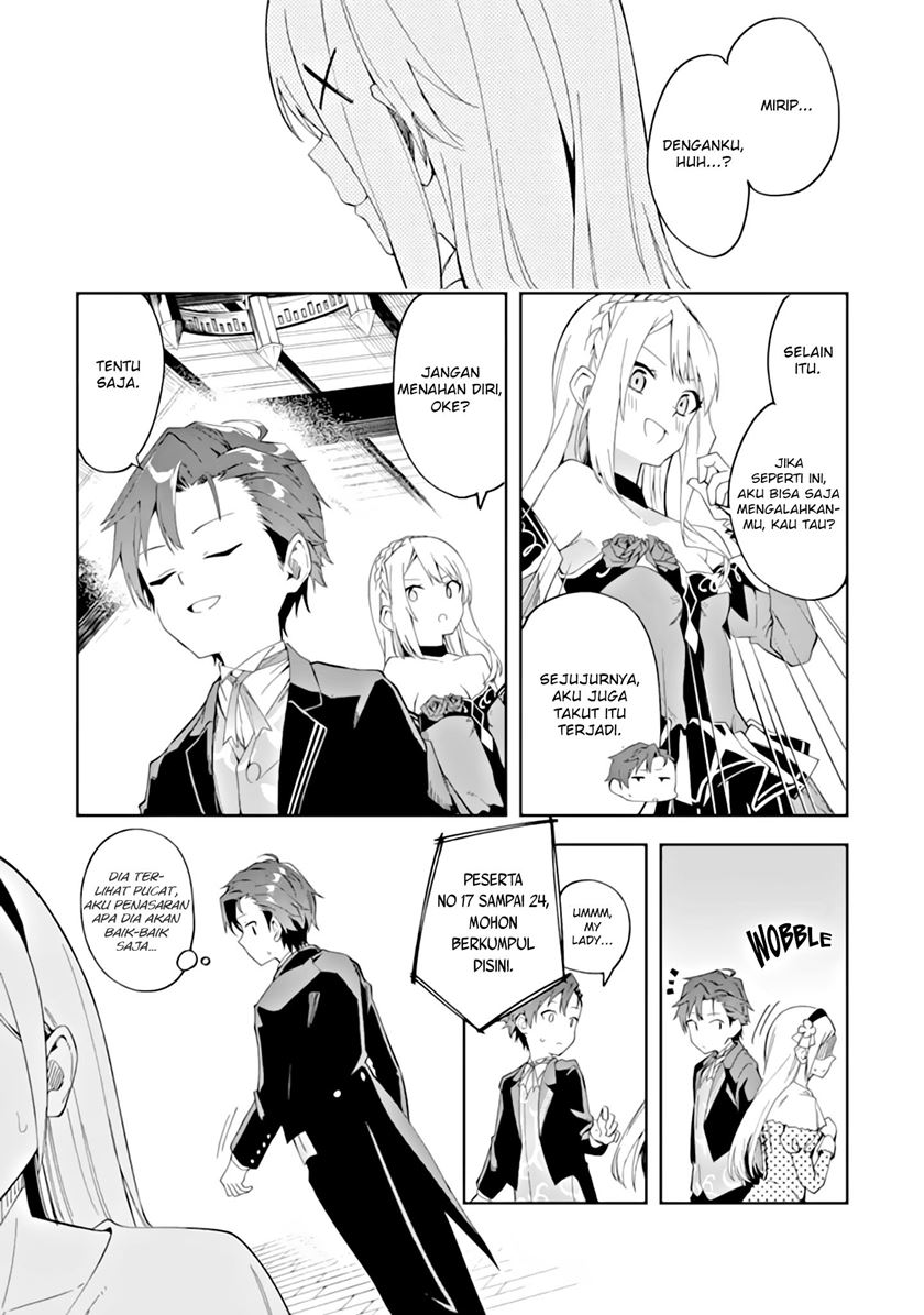 Akuyaku Reijou no Shitsuji-sama: Hametsu Flag wa Ore ga Tsubusasete Itadakimasu Chapter 3.1 Bahasa Indonesia