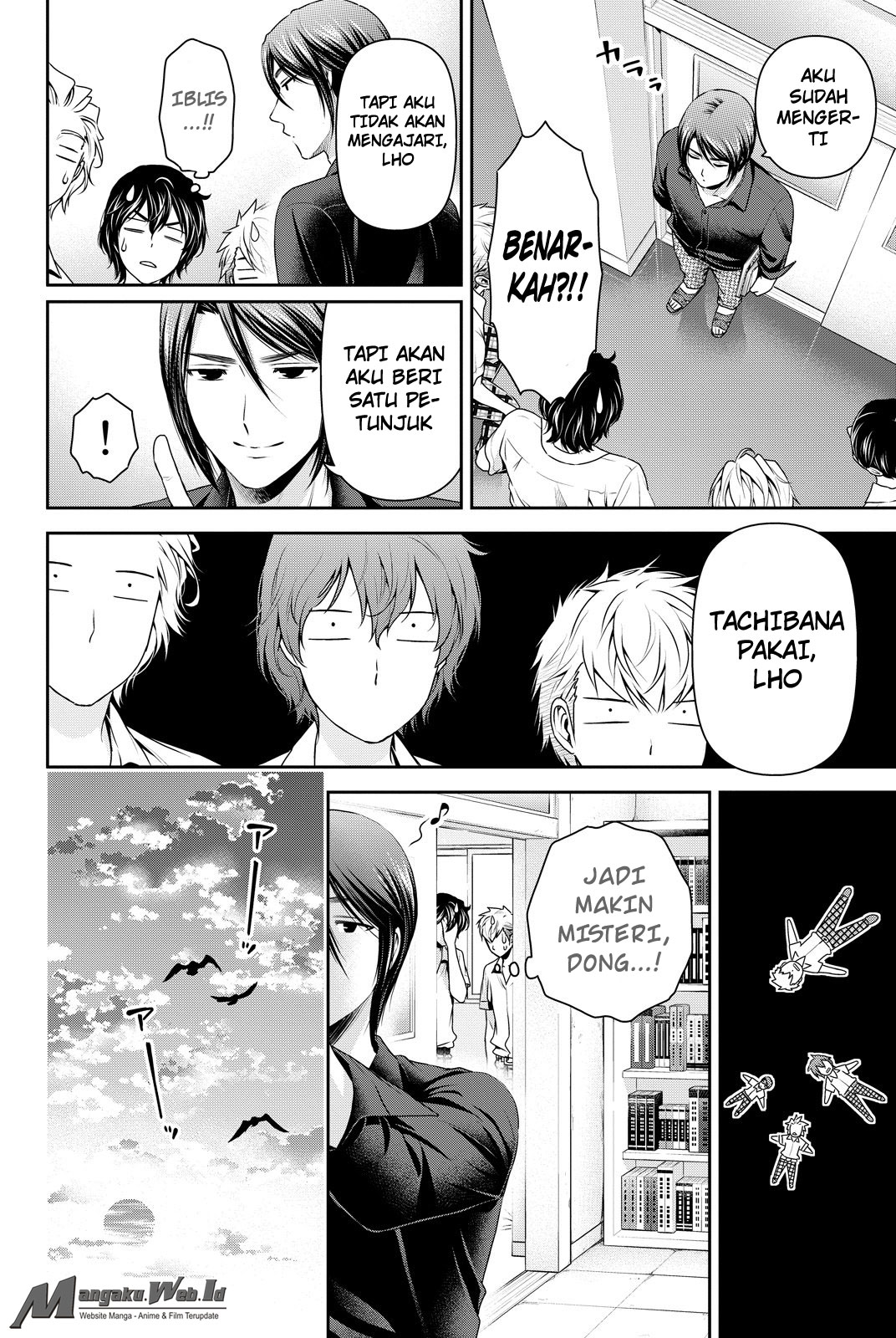 Domestic na Kanojo Chapter 91 Bahasa Indonesia