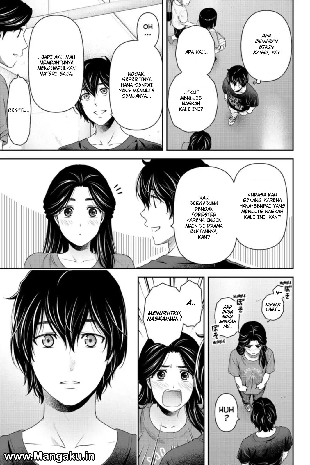 Domestic na Kanojo Chapter 163 Bahasa Indonesia