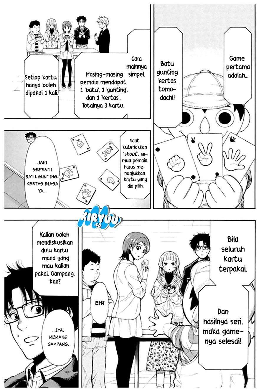 Tomodachi Game Chapter 07.1 Bahasa Indonesia