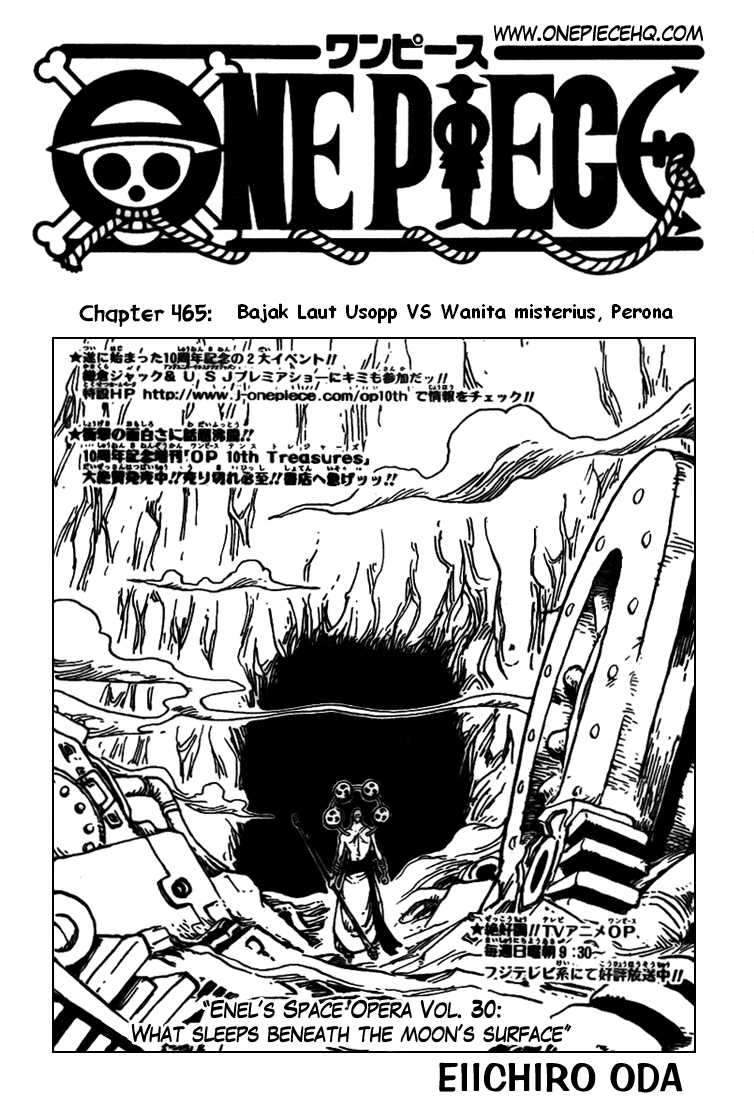 One Piece Chapter 465 Bahasa Indonesia