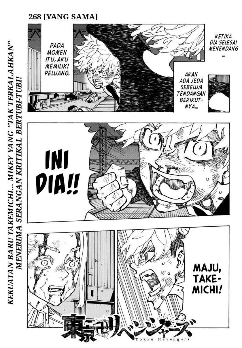 Tokyo Revengers Chapter 268 Bahasa Indonesia