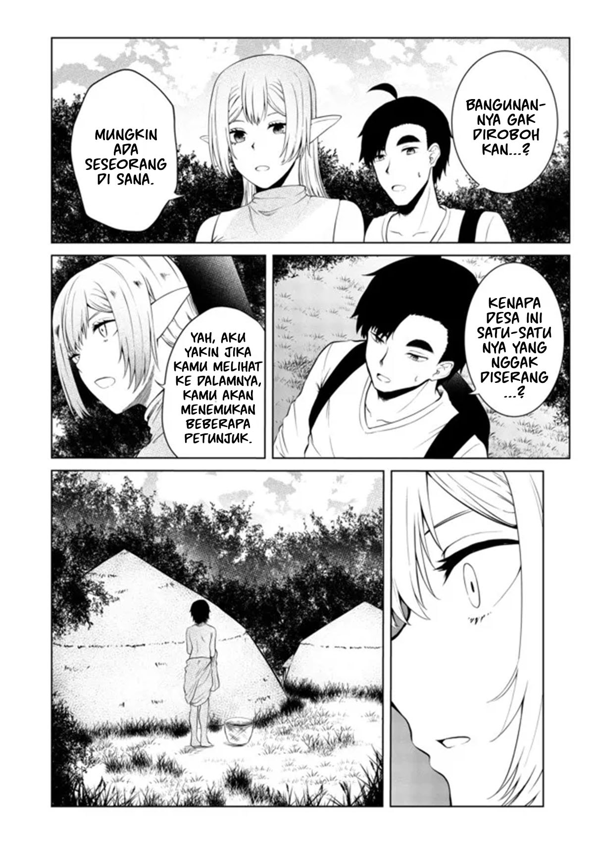 Mujintou De Elf to Kyoudou Seikatsu Chapter 27 Bahasa Indonesia